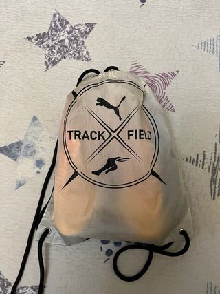 Zapatillas Clavos Atletismo Puma Naranja/Amarillo