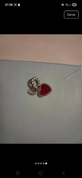 Colgante Corazón San Valentín