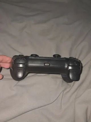 Mando PS4 Negro y Azul