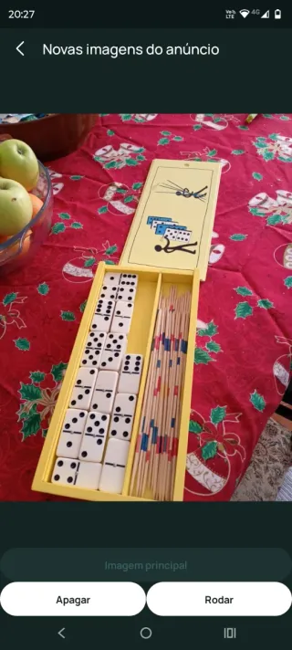 Jogo de dominó e Mikado
