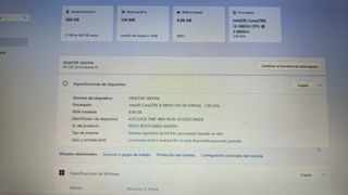 Portátil HP 250 G5 i3 8GB RAM SSD + HDD