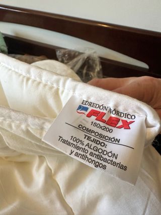 Edredón Nórdico 240x220cm y 150x200 algodón