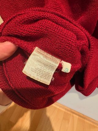 Cárdigan Rojo Lacoste