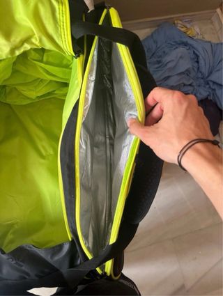 Paletero Adidas Negro y Amarillo