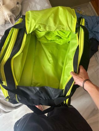 Paletero Adidas Negro y Amarillo