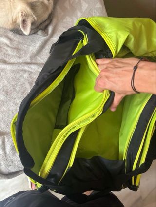 Paletero Adidas Negro y Amarillo