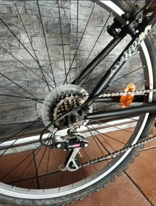 Bicicleta de Montaña Negra