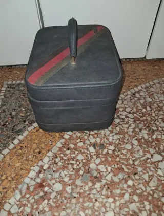 Bauletto vintage con strisce
