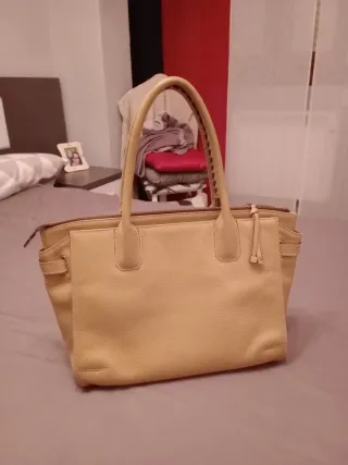 Bolso Tous Beige Piel