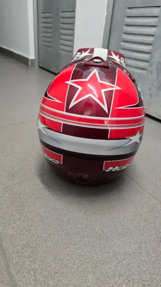 Casco Motocross Hebo Rojo