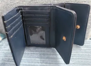 Cartera Monedero Desigual Azul y Turquesa