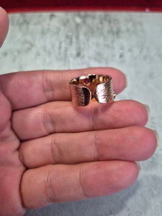 Anillo Vidal Oro Multicolor Talla 17