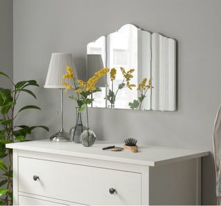 Espejo Tríptico Ikea Blanco