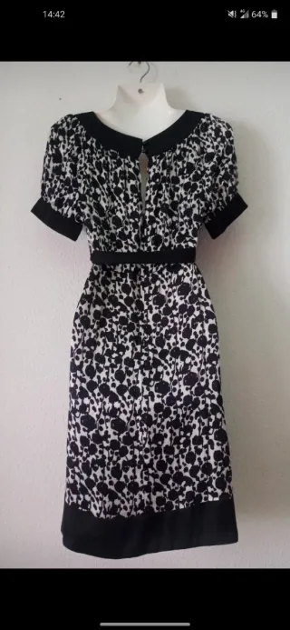 Conjunto evento elegante vestido+sandalias Zara