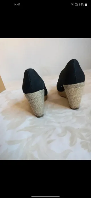 Conjunto evento elegante vestido+sandalias Zara