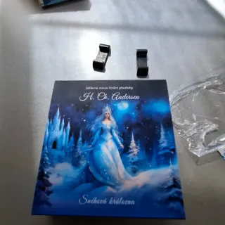 Moneda de Plata proof edicion lim. Snow queen