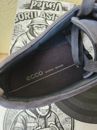 Tênis ECCO Soft 1 Danish Design Azul