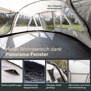 Tienda de camping Skandika Nordland  6 personas.