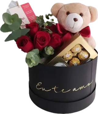 Regalo San Valentín: Flores, Chocolates y Termo