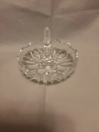 Porta anelli in cristallo