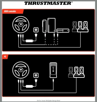 Volante y Pedales Thrustmaster T248 Xbox/PC