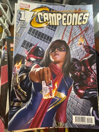Campeones 1-7 Panini Comics