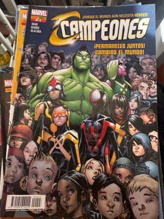 Campeones 1-7 Panini Comics