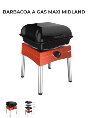 Barbacoa Midland Multifunción
