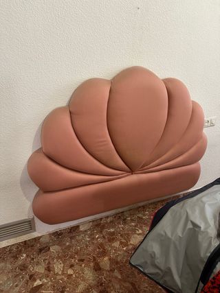 Cabecero Cama Tapizado Rosa 1,35