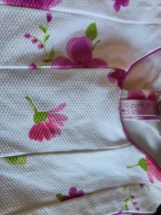 Vestido niña flores T. 5 años