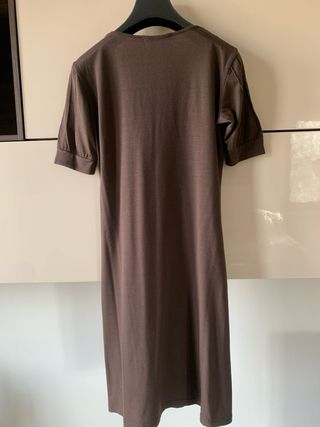Vestito tubino H&M maglia grigio tg S + omaggio
