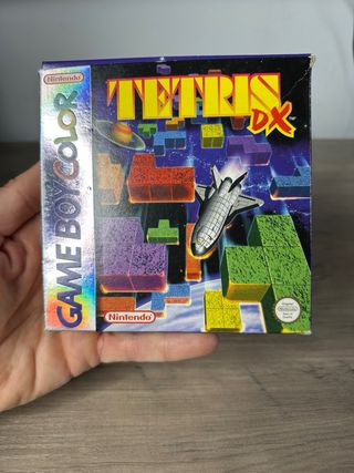 Caja y manuales Tetris DX gameboy Pal EUR