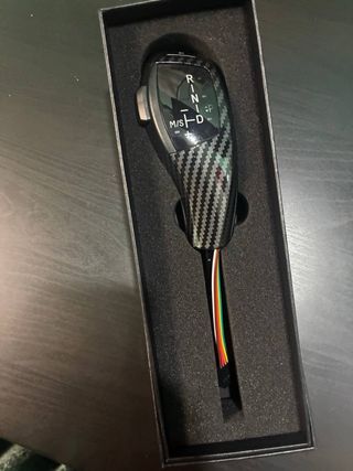 Pomo/Palanca cambios BMW carbono automática