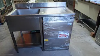 Fregadero industrial acero inoxidable