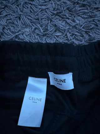 Sudadera Celine Negra con Cremallera