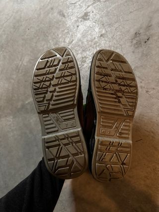 Botas de trabajo U-Power negras y verdes