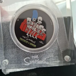 Onza de Plata Simpsons Treehouse of Horror