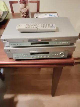 Amplificador DVD JVC + Subwoofer