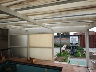 Cubierta para zona de jardín, barbacoa, piscina...