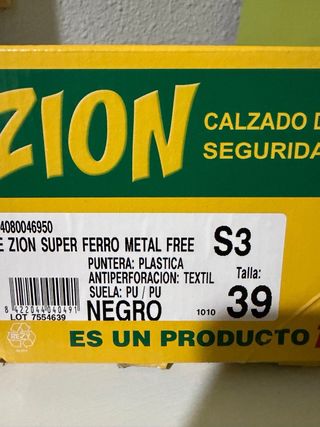 Botas de seguridad PANTER negras