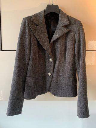 Blazer grigio Made in Italy tg S