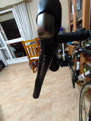 Bicicleta carretera carbono, ruedas carbono