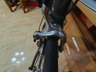 Bicicleta carretera carbono, ruedas carbono