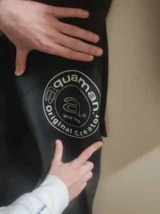 Neopreno Aquaman Cell Gold Talla S