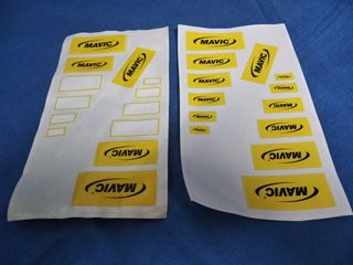 NUEVO Pegatinas rueda Mavic sticker kit