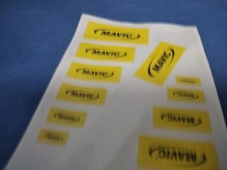 NUEVO Pegatinas rueda Mavic sticker kit