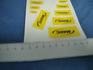 NUEVO Pegatinas rueda Mavic sticker kit