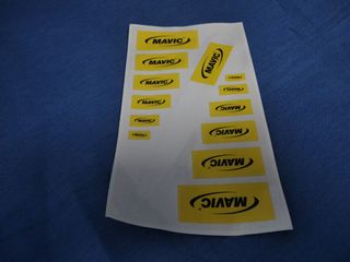 NUEVO Pegatinas rueda Mavic sticker kit