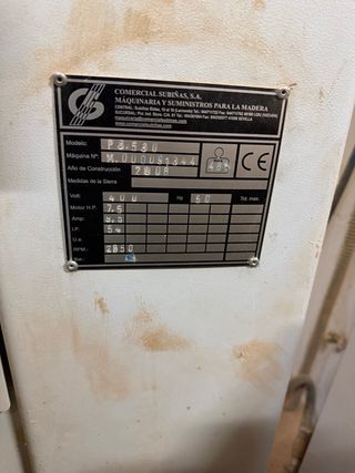 PS 53 Maquinaria Carpintería