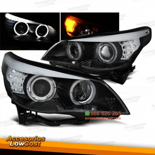 FAROS OJOS DE ANGEL E INTERMITENTE LED PARA BMW E